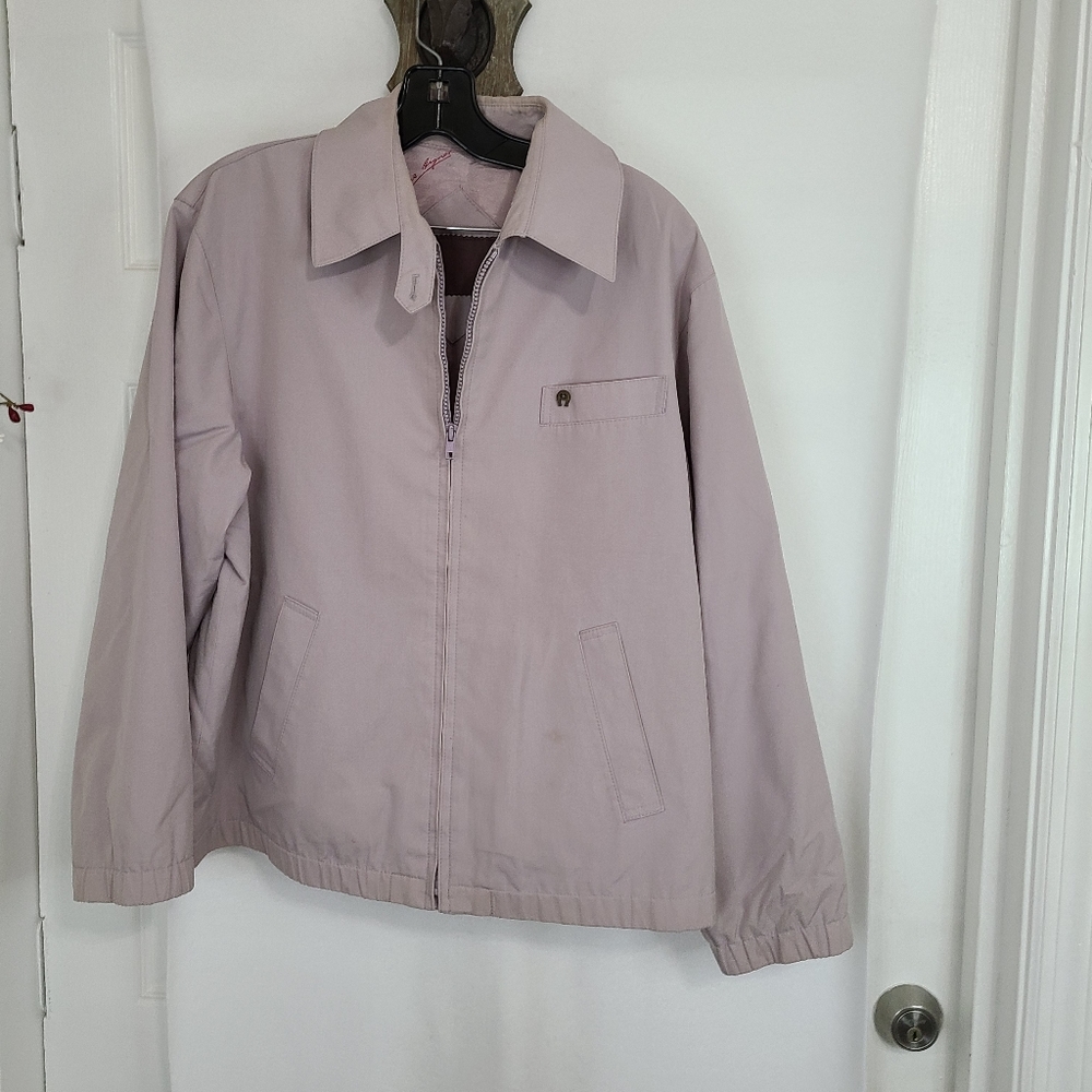 Vintage Extreme Designer Woman's long Sleeve Jacket, Size: 8 Color: Tan